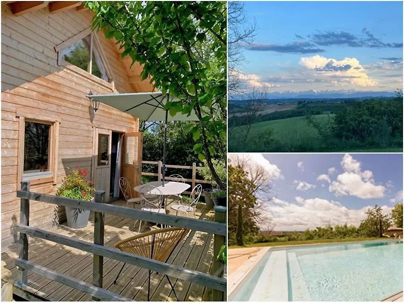 Chalet La Clef Des Champs - Vue Imprenable - Piscine Sajas